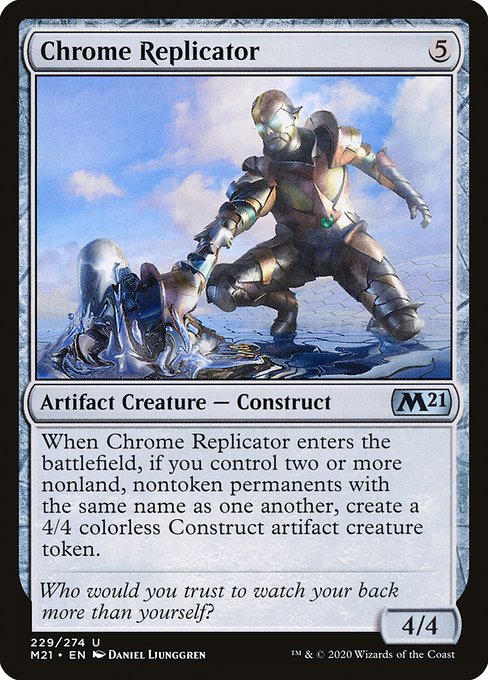 Chrome Replicator (229) [Core Set 2021]