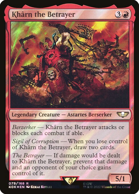 Khârn the Betrayer (79★) [Warhammer 40,000 Commander]