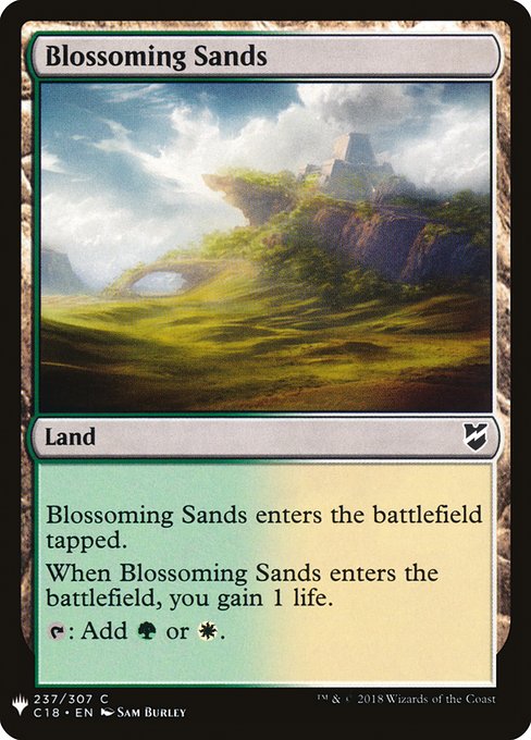 Blossoming Sands (C18-237) [The List]