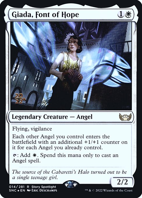 Giada, Font of Hope (14s) [Streets of New Capenna Promos]