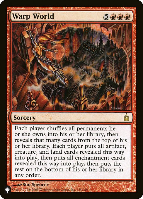 Warp World (RAV-150) [The List]