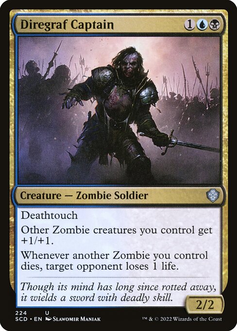 Diregraf Captain (224) [Starter Commander Decks]