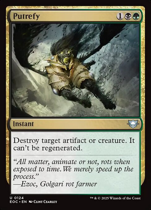 Putrefy (124) [Edge of Eternities Commander]