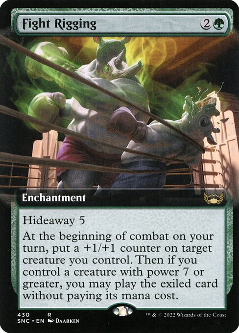 Fight Rigging (430) [Streets of New Capenna] [Extended Art]