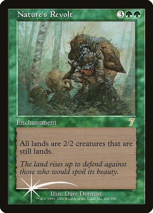 Nature's Revolt (260★) [Seventh Edition]