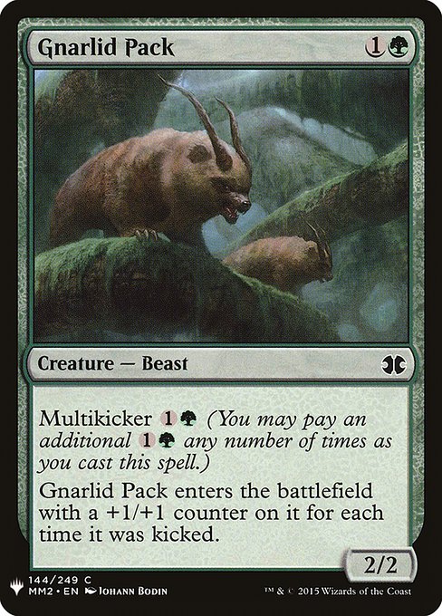 Gnarlid Pack (MM2-144) [The List]