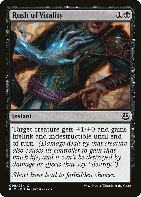 Rush of Vitality (99) [Kaladesh]