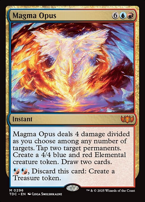 Magma Opus (296) [Tarkir: Dragonstorm Commander]