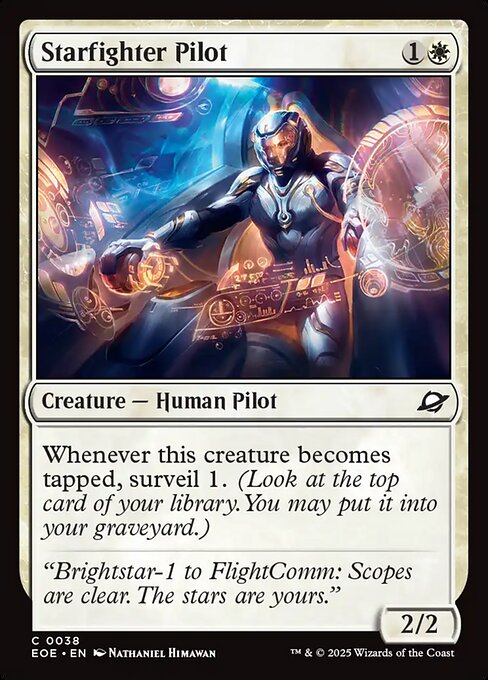 Starfighter Pilot (38) [Edge of Eternities]
