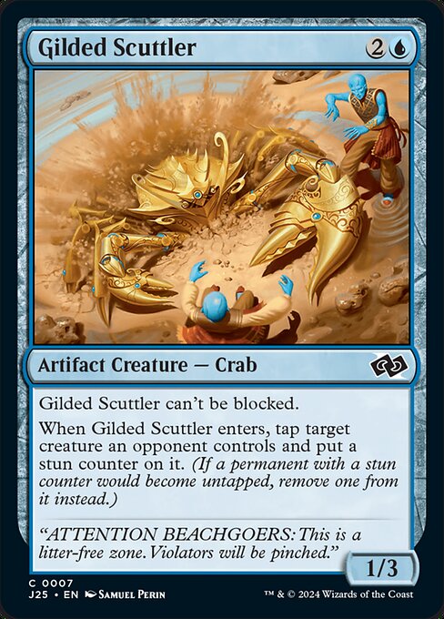 Gilded Scuttler (7) [Foundations Jumpstart]