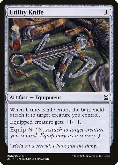 Utility Knife (256) [Zendikar Rising]
