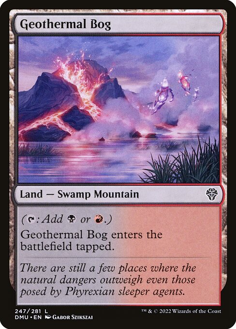 Geothermal Bog (247) [Dominaria United]