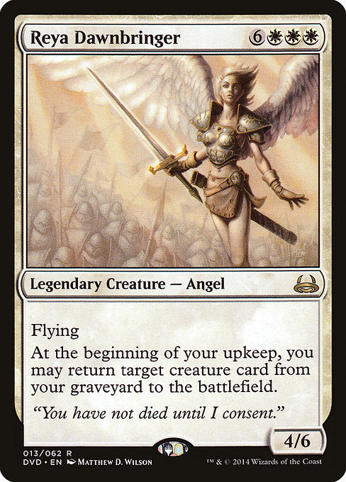 Reya Dawnbringer (13) [Duel Decks Anthology: Divine vs. Demonic]