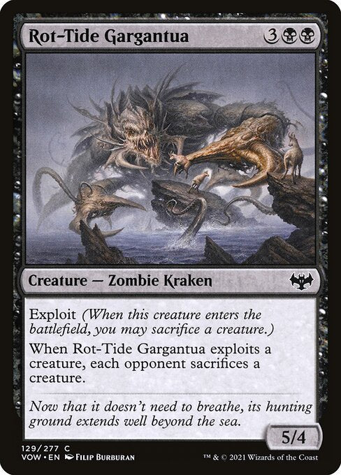Rot-Tide Gargantua (129) [Innistrad: Crimson Vow]