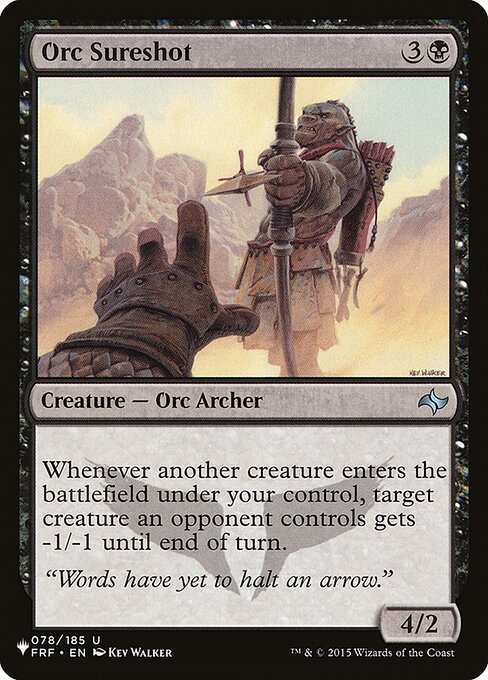 Orc Sureshot (FRF-78) [The List]