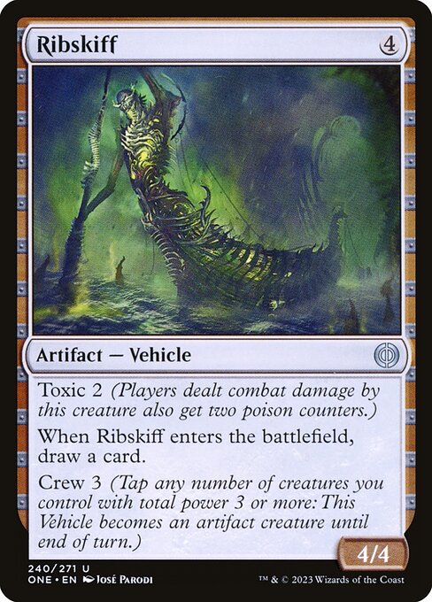 Ribskiff (240) [Phyrexia: All Will Be One]