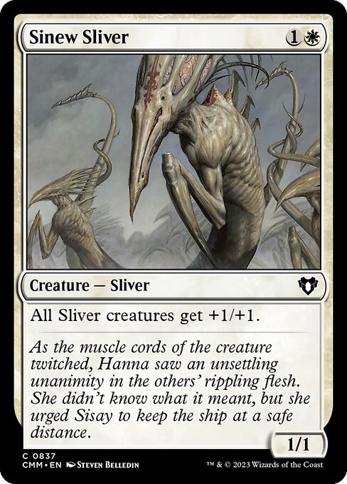 Sinew Sliver (837) [Commander Masters]