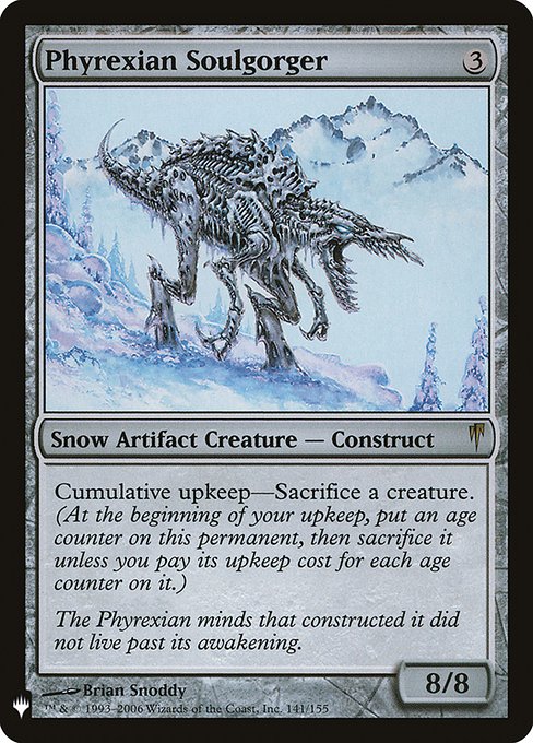 Phyrexian Soulgorger (CSP-141) [The List]