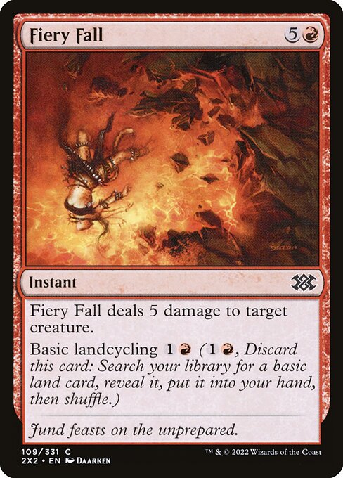 Fiery Fall (109) [Double Masters 2022]