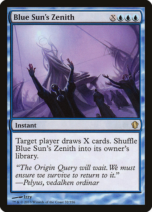 Blue Sun's Zenith (32) [Commander 2013]