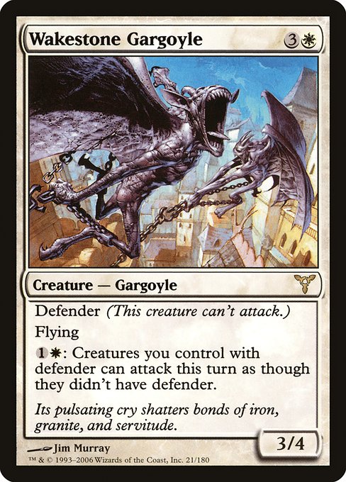 Wakestone Gargoyle (21) [Dissension]