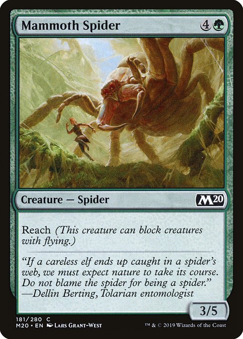 Mammoth Spider (181) [Core Set 2020]