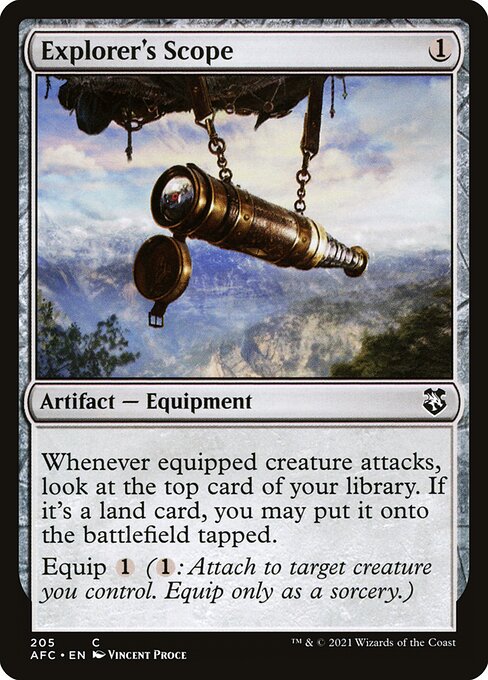 Explorer's Scope (205) [Forgotten Realms Commander]