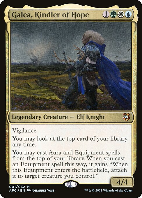 Galea, Kindler of Hope (1) [Forgotten Realms Commander]