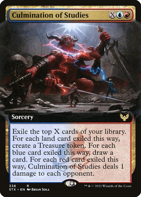 Culmination of Studies (338) [Strixhaven: School of Mages] [Extended Art]