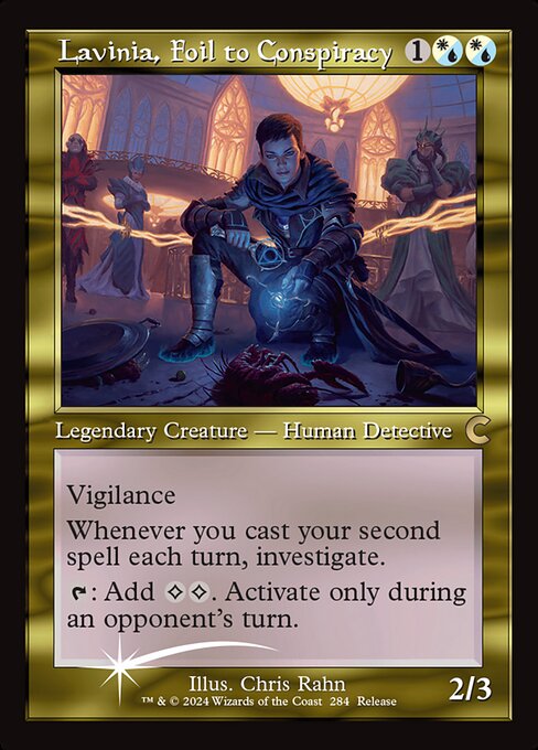 Lavinia, Foil to Conspiracy (284) [Ravnica: Clue Edition]