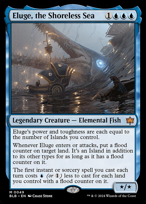 Eluge, the Shoreless Sea (49) [Bloomburrow]