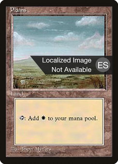 Plains (366) [Fourth Edition Foreign Black Border]
