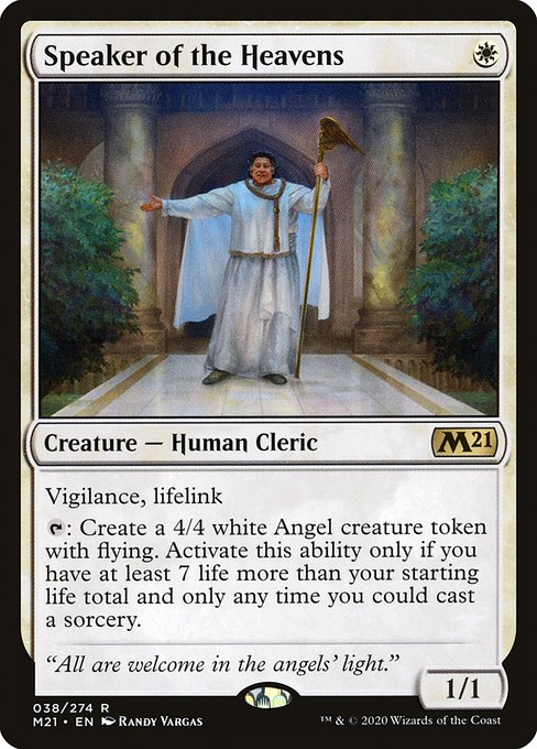 Speaker of the Heavens (38) [Core Set 2021]