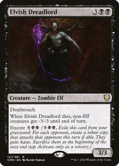 Elvish Dreadlord (121) [Commander Legends]