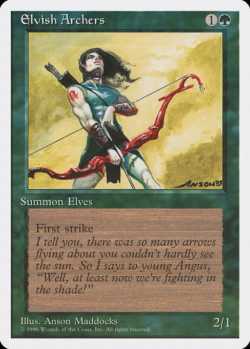 Elvish Archers (41) [Introductory Two-Player Set]
