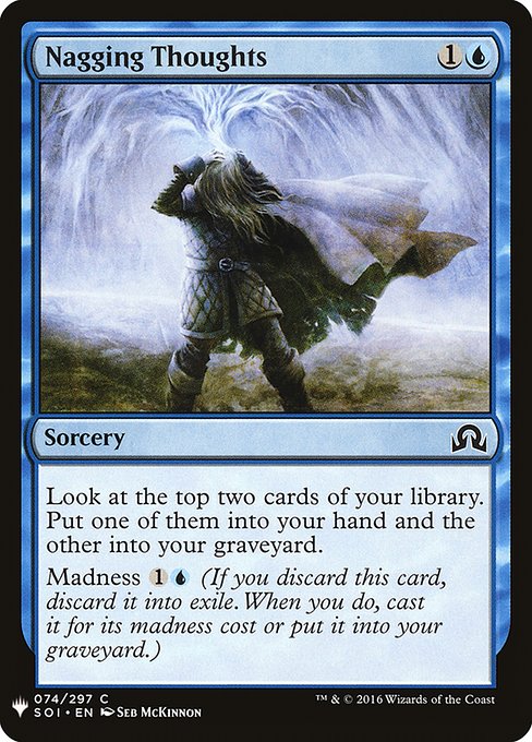 Nagging Thoughts (SOI-74) [The List]