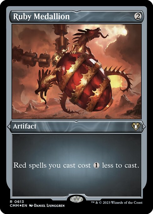 Ruby Medallion (613) [Commander Masters]