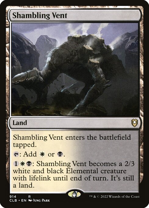 Shambling Vent (914) [Commander Legends: Battle for Baldur's Gate]