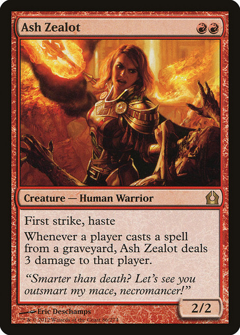 Ash Zealot (86) [Return to Ravnica]