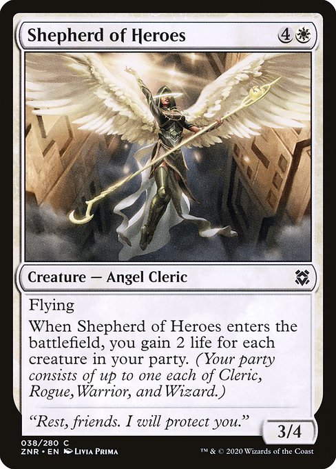 Shepherd of Heroes (38) [Zendikar Rising]