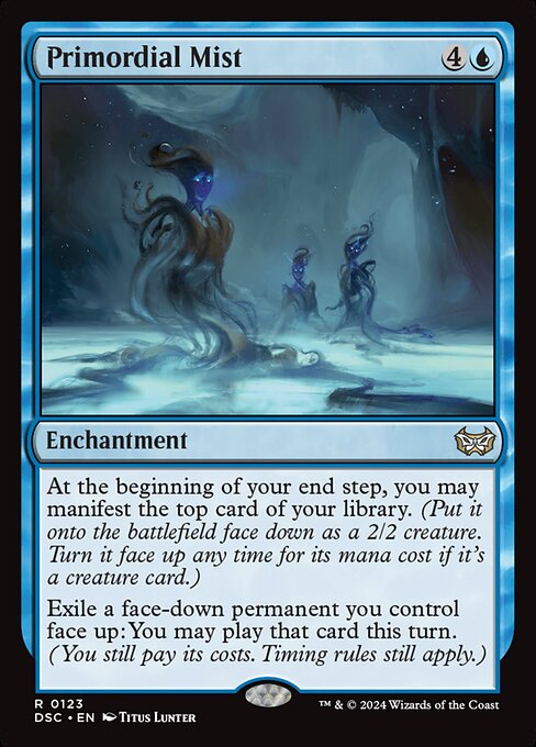 Primordial Mist (123) [Duskmourn: House of Horror Commander]
