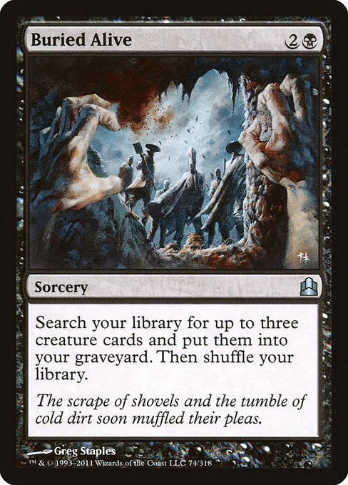 Buried Alive (74) [Commander 2011]