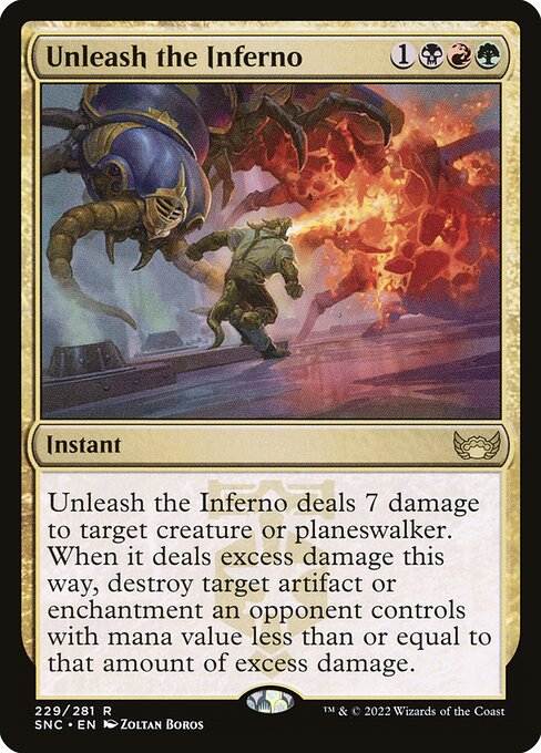 Unleash the Inferno (229) [Streets of New Capenna]
