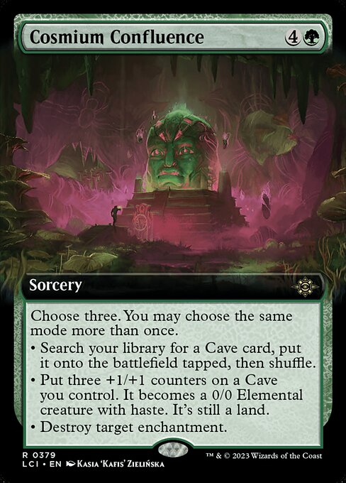 Cosmium Confluence (379) [The Lost Caverns of Ixalan] [Extended Art]