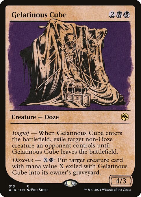 Gelatinous Cube (313) [Adventures in the Forgotten Realms] [Showcase]