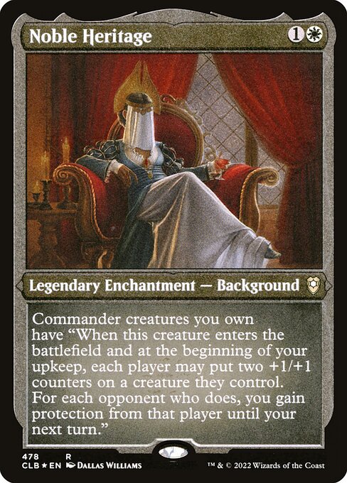 Noble Heritage (478) [Commander Legends: Battle for Baldur's Gate]