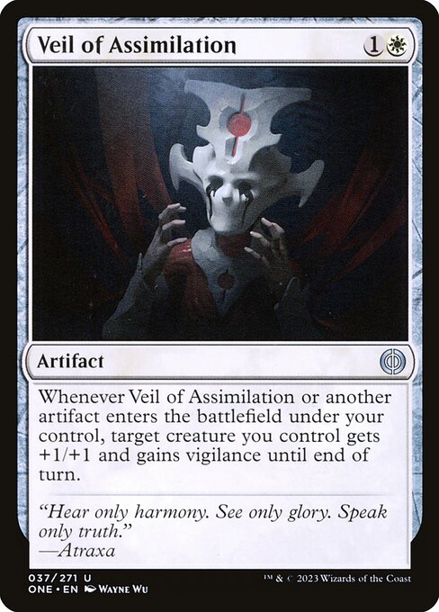 Veil of Assimilation (37) [Phyrexia: All Will Be One]