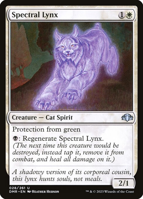 Spectral Lynx (28) [Dominaria Remastered]