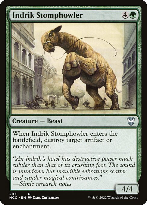 Indrik Stomphowler (297) [New Capenna Commander]
