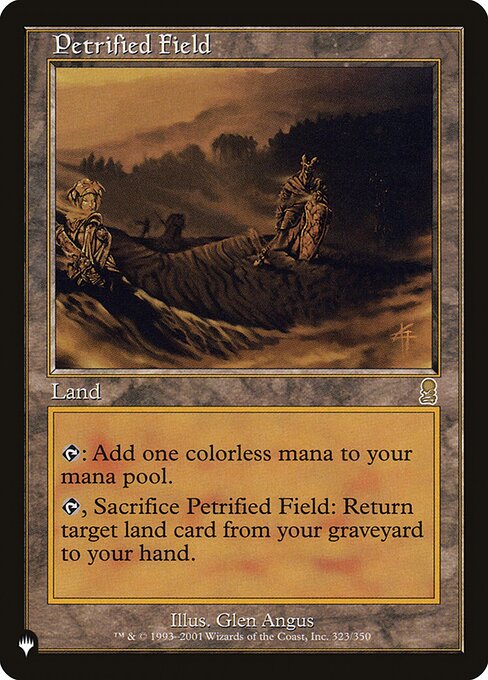 Petrified Field (ODY-323) [The List]